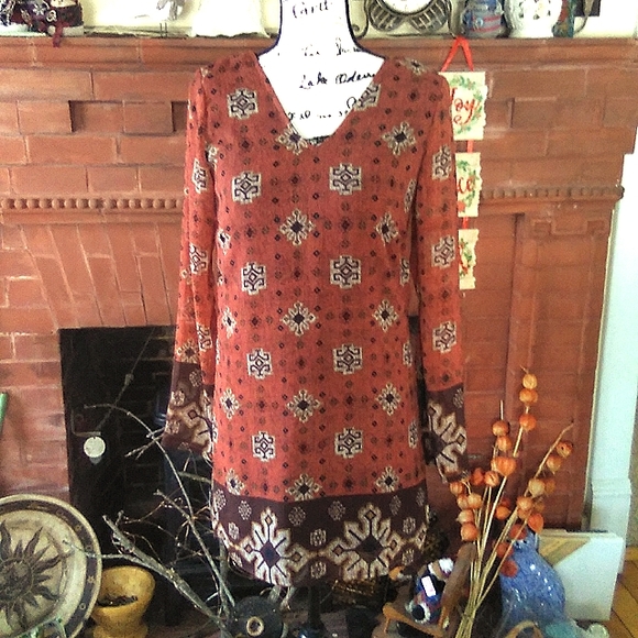 DRESS/SHIFT by TRENDSETTER (sz XS) - Picture 2 of 8